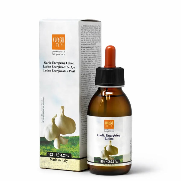 Ever Ego Italy – Loción Capilar Energizante de Ajo Fortalecedora para Cuero Cabelludo 125 ml