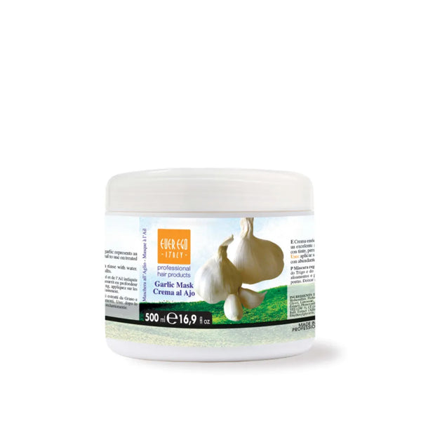 Mascarilla de Ajo Regeneradora para Cabello Dañado y Teñido