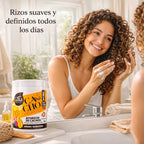Gota Dourada – Activador de Rizos con Aceite de Argán y Queratina para Cabello Rizado 1kg