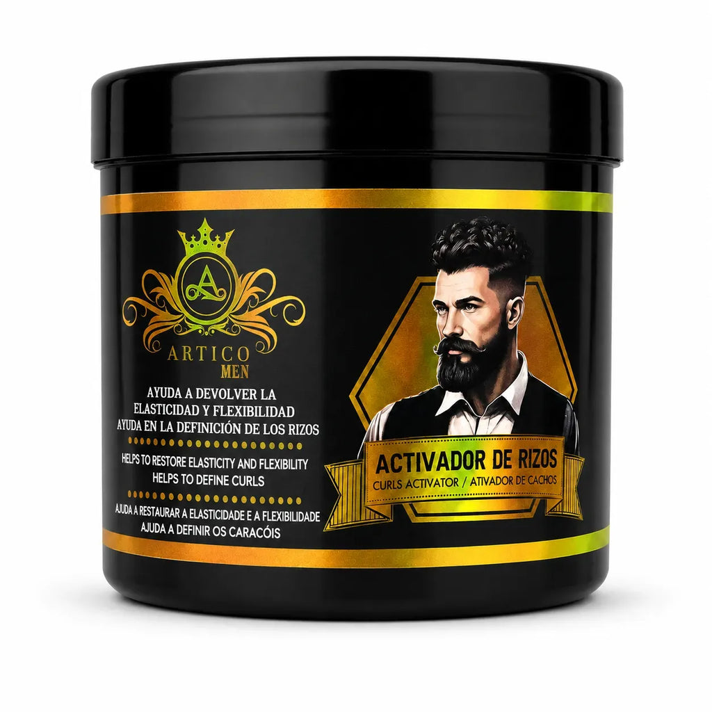 Artico Men – Activador de Rizos para Cabello Rizado y Ondulado 500ml