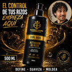 Barber Boss – Activador de rizos para cabello rizado y ondulado 500 ml