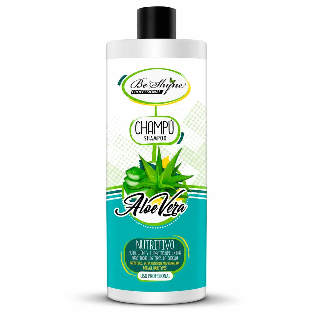 Be´Shyne – Champú Aloe Vera Nutritivo para Todo Tipo de Cabello 1L