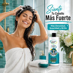 Be'Shyne – Champú Crece Pelo con Biotina y Pantenol para Cabello Frágil 1000ml