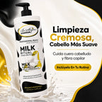 Be'Shyne – Champú acondicionador para cabello suave Milk Ritual 1000 ml