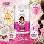 Be´Shyne – Mascarilla Capilar para Cabello Rizado con Keratina y Pro Vitamina B5 1kg