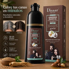 DISAAR – Champú Color Café cubre Canas con Colágeno y Aceite de Argán  400ml