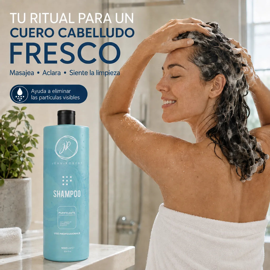 Jean Robert – Champú anticaspa dermopurificante 1000 ml