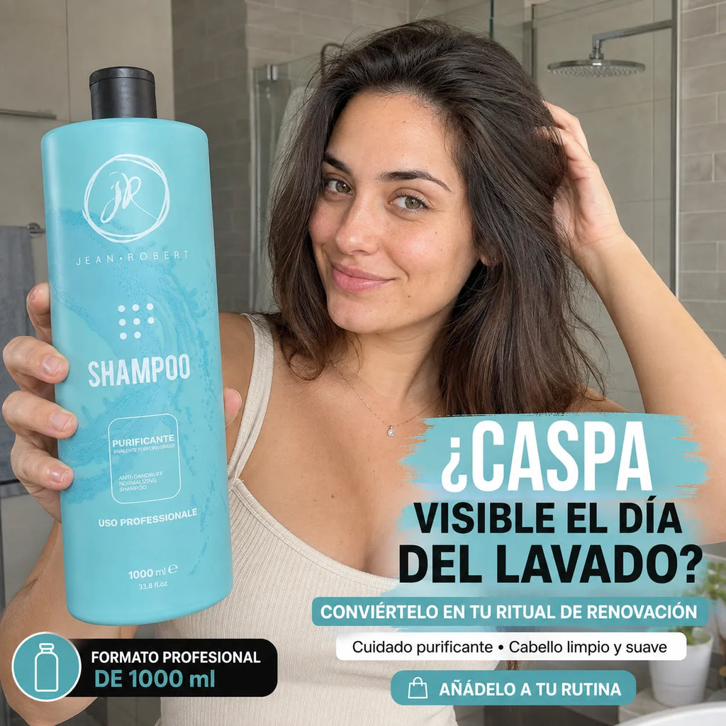 Jean Robert – Champú anticaspa dermopurificante 1000 ml