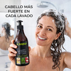 Bombar – Champú Anticaída con Romero, Cebolla y Jengibre para Fortalecer el Cabello 1000ml