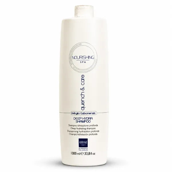 Ever Ego Italy– Champú Hidratante para Cabello Seco y Dañado con Irvingia Gabonensis 1000ml