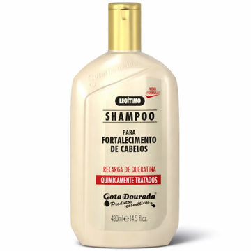 Gota Dourada – Champú Recarga de Queratina para Cabello Tratado Químicamente 430ml