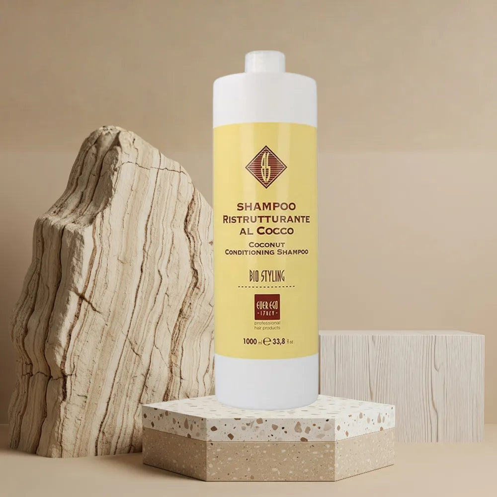 Champú Hidratante de Coco – 1000 ml | Repara, Nutre y Fortalece el Cabello Seco o Dañado