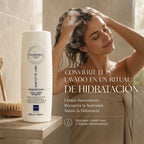 Ever Ego Italy– Champú Hidratante para Cabello Seco y Dañado con Irvingia Gabonensis 1000ml