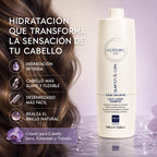 Ever Ego Italy– Champú Hidratante para Cabello Seco y Dañado con Irvingia Gabonensis 1000ml