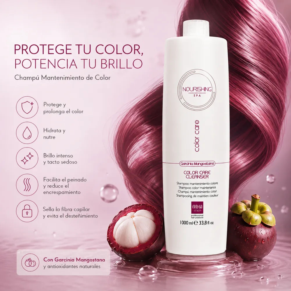 Champú Mantenimiento de Color – Protección, Hidratación y Brillo Duradero | 1000 ml