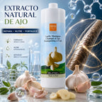 Champú Regenerador al Ajo – Fortalece, Nutre y Revitaliza el Cabello Tratado | 1000/300 ml