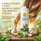 Champú Regenerador al Ajo – Fortalece, Nutre y Revitaliza el Cabello Tratado | 1000/300 ml