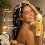 Champú Hidratante de Coco – 1000 ml | Repara, Nutre y Fortalece el Cabello Seco o Dañado