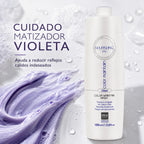 Ever Ego – Champú Silver Protector del Color con Aloe Vera para Cabello Teñido o con Canas 1000ml