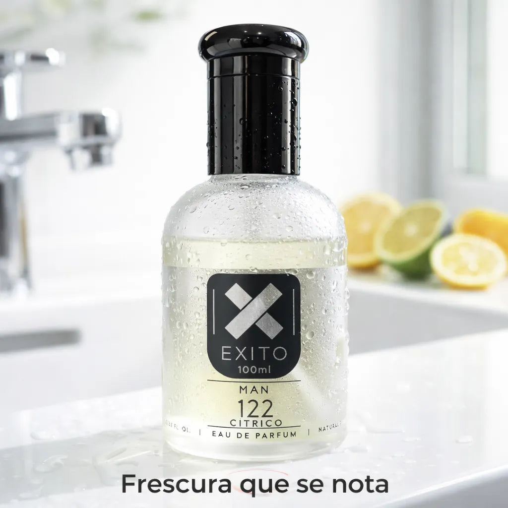 EXITO 122 - Perfume masculino fresco intenso y sofisticado