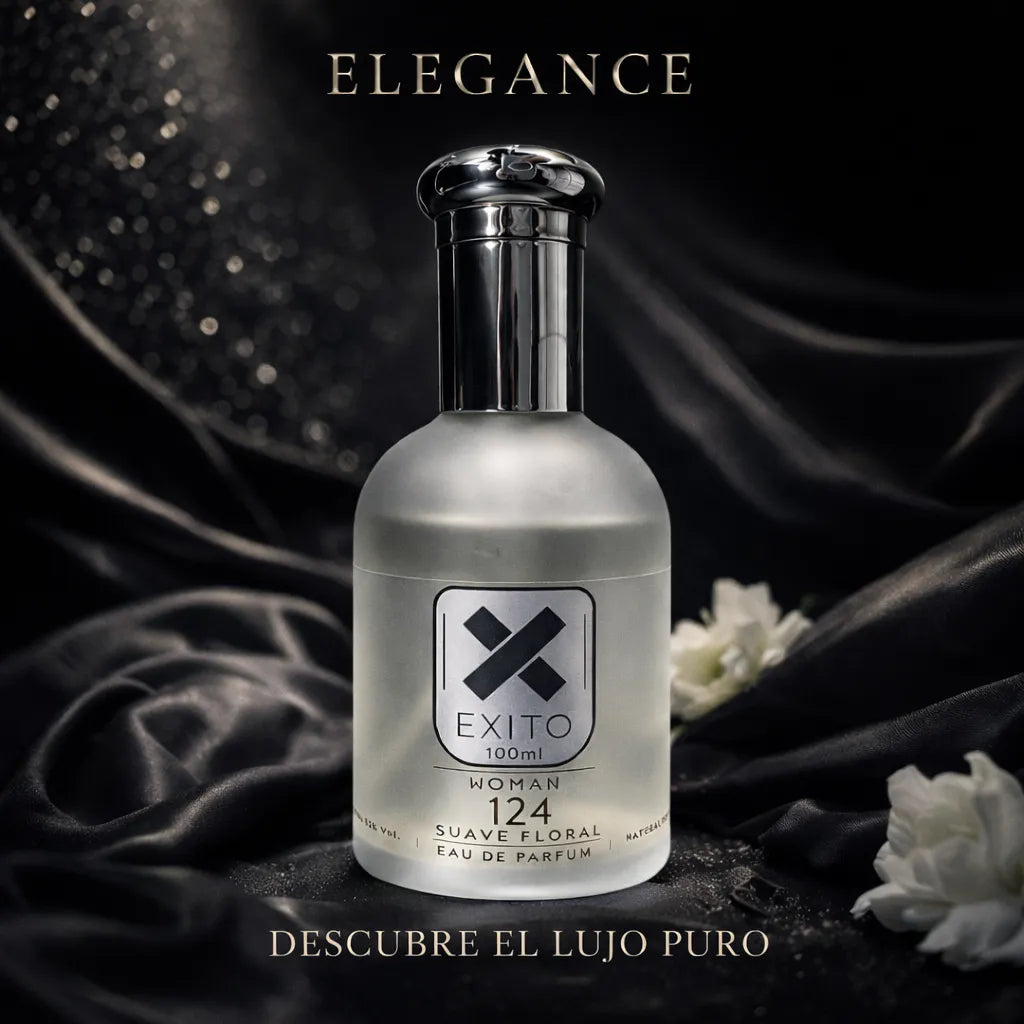 EXITO 124 - Perfume femenino almizclado y sofisticado 100 ml