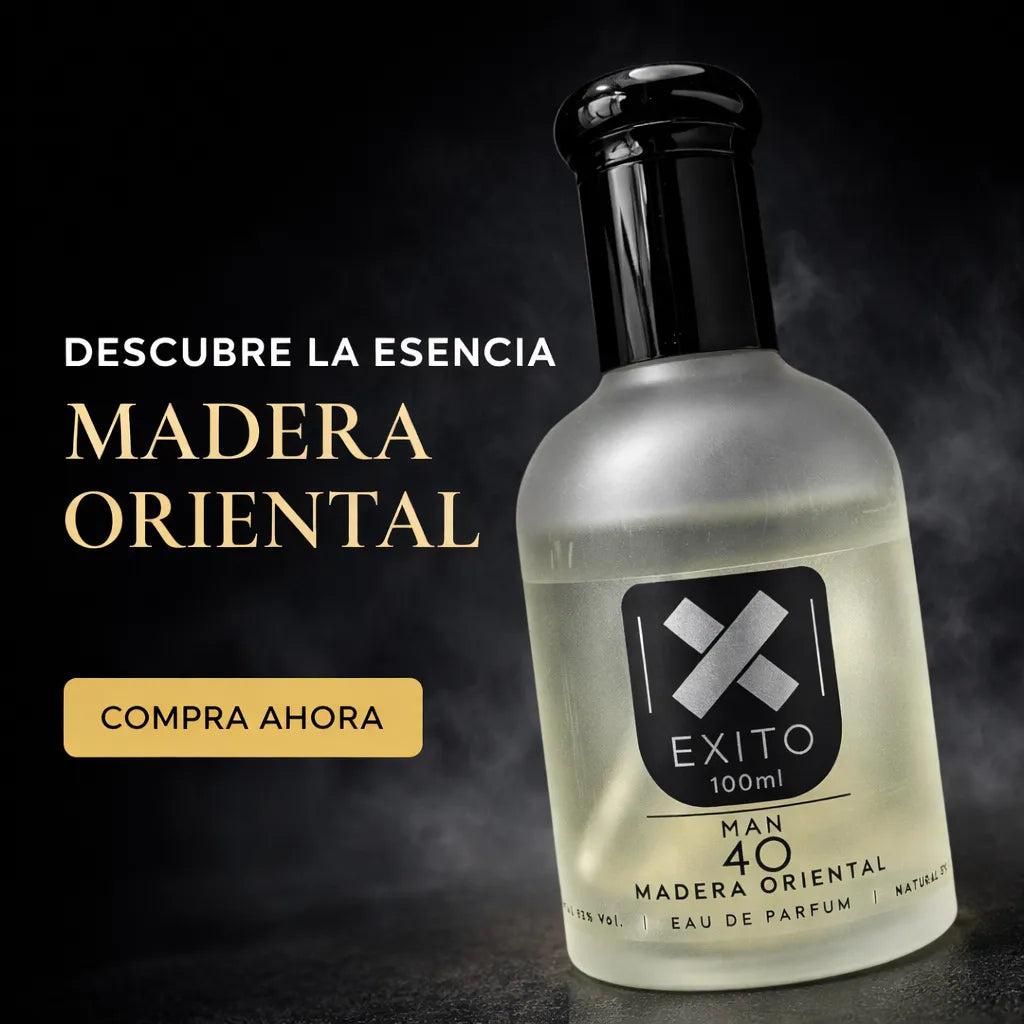 EXITO 040 - Perfume masculino elegante cálido y versátil