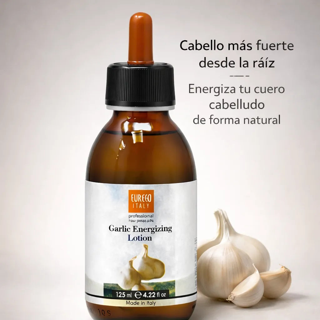 Ever Ego Italy – Loción Capilar Energizante de Ajo Fortalecedora para Cuero Cabelludo 125 ml