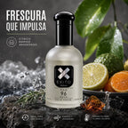 EXITO 096 – Perfume Masculino Cítrico Aromático Marino 100ml