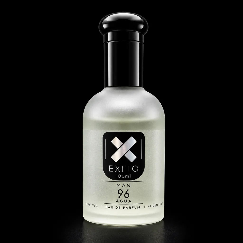 EXITO 096 – Perfume Masculino Cítrico Aromático Marino 100ml