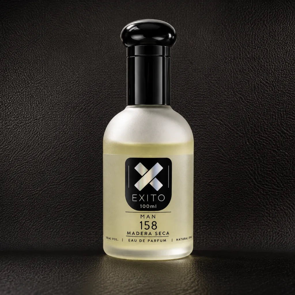EXITO 158 – Perfume Masculino Cálido Especiado Ámbar 100ml
