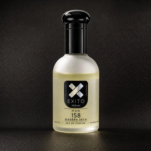EXITO 158 – Perfume Masculino Cálido Especiado Ámbar 100ml