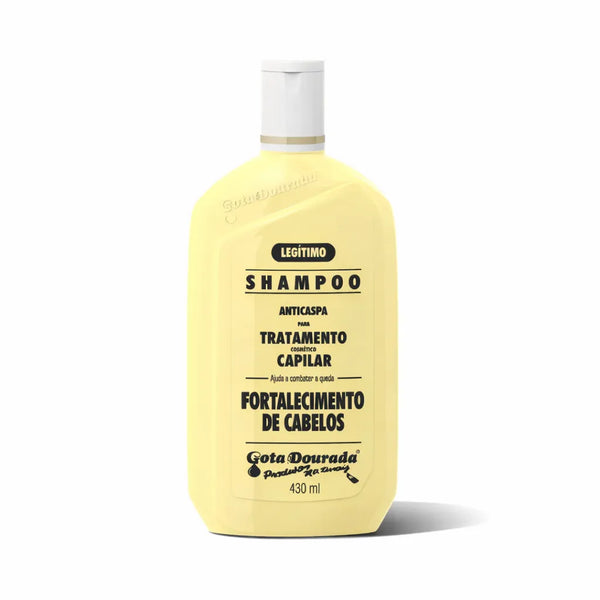 Gota Dourada – Champú Fortalecedor Anticaspa con Ajo para Cabello Débil 430ml
