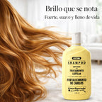 Gota Dourada – Champú Fortalecedor Anticaspa con Ajo para Cabello Débil 430ml