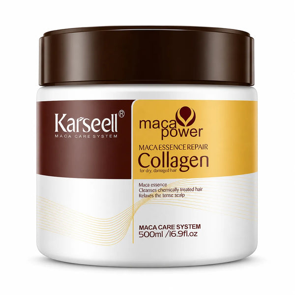 Karseell – Mascarilla capilar de colágeno para cabello seco y dañado 500 ml