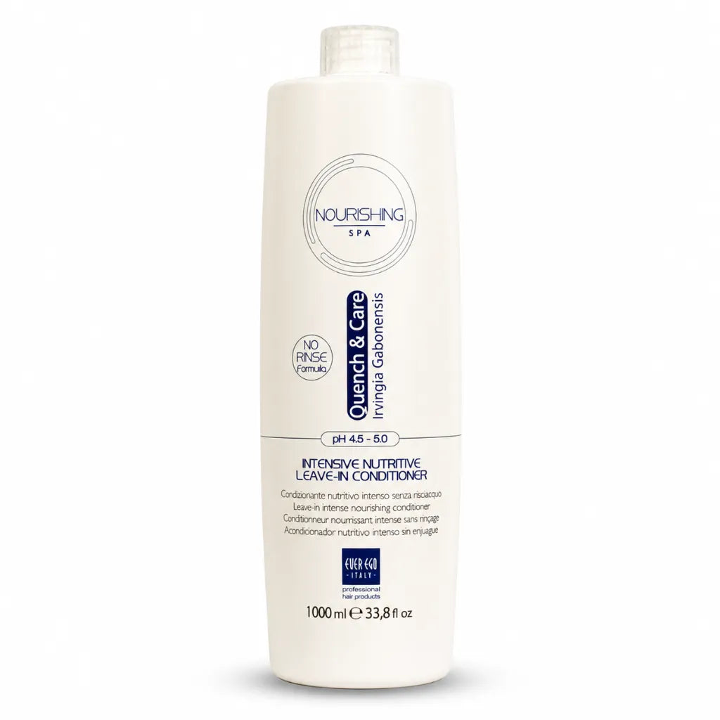 Ever Ego Italy – Acondicionador Leave-In Nutritivo para Cabello Muy Seco Irvingia Gabonensis 1000ml