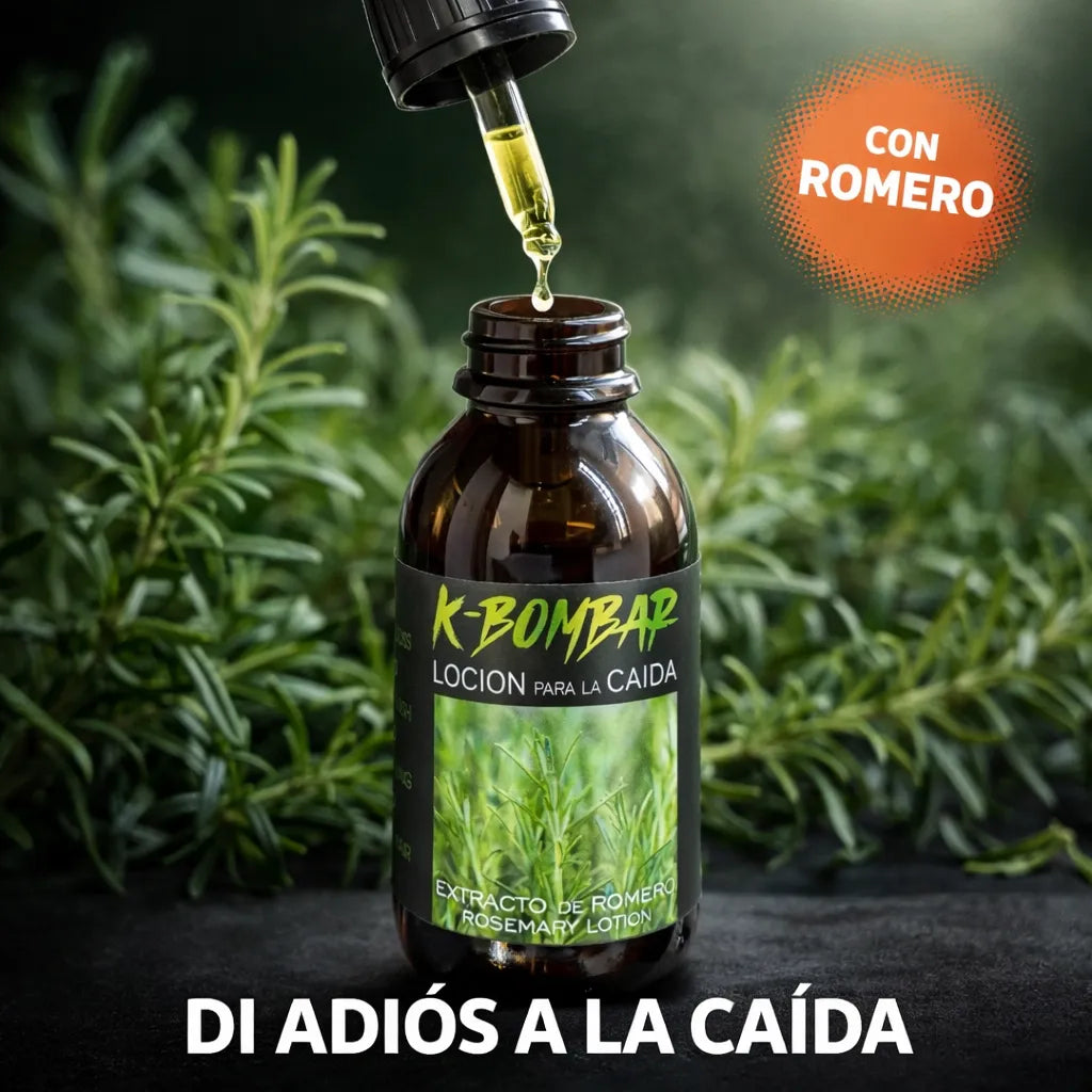 K-Bombar – Loción Capilar con Romero Anticaída y Crecimiento 125 ml
