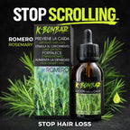 K-Bombar – Loción Capilar con Romero Anticaída y Crecimiento 125 ml