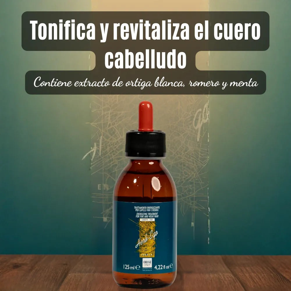 Tratamiento Energizante “Hierba Fresca” – Revitalización y Refrescante Capilar | 125 ml
