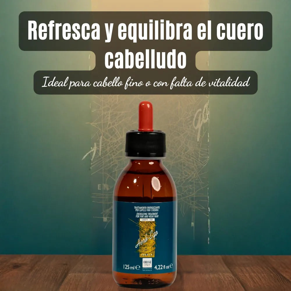 Tratamiento Energizante “Hierba Fresca” – Revitalización y Refrescante Capilar | 125 ml