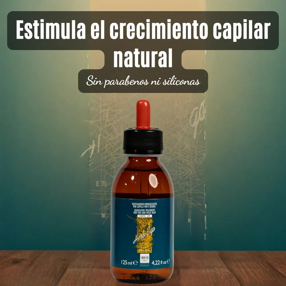 Tratamiento Energizante “Hierba Fresca” – Revitalización y Refrescante Capilar | 125 ml