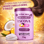 Gota Dourada – Mascarilla Capilar con Arginina Fortalecedora para Cabello con Calor 1kg