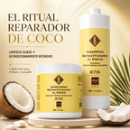 Pack champú y mascarilla de coco para cabello seco Ever Ego Italy 2 x 1000 ml