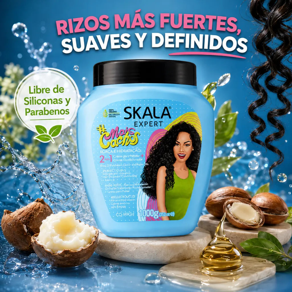 SKALA – Acondicionador Hidratante para Cabello Rizado y Crespo 1000ml