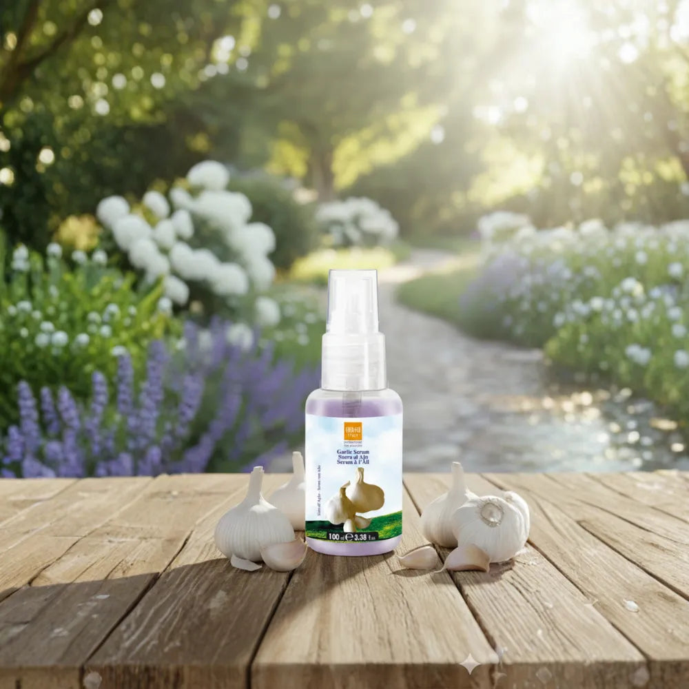 Serum Capilar al Ajo – Cristales Líquidos Regenerantes | 100 ml