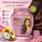 Skala Brasil – Crema de Tratamiento Dona Skala Nutritiva para Cabello Ondulado 1000g