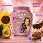 Skala Brasil – Crema de Tratamiento Dona Skala Nutritiva para Cabello Ondulado 1000g