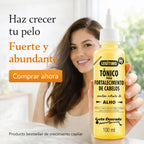Gota Dourada – Tónico Capilar Fortalecedor Anticaída con Ajo y Aloe Vera 100ml