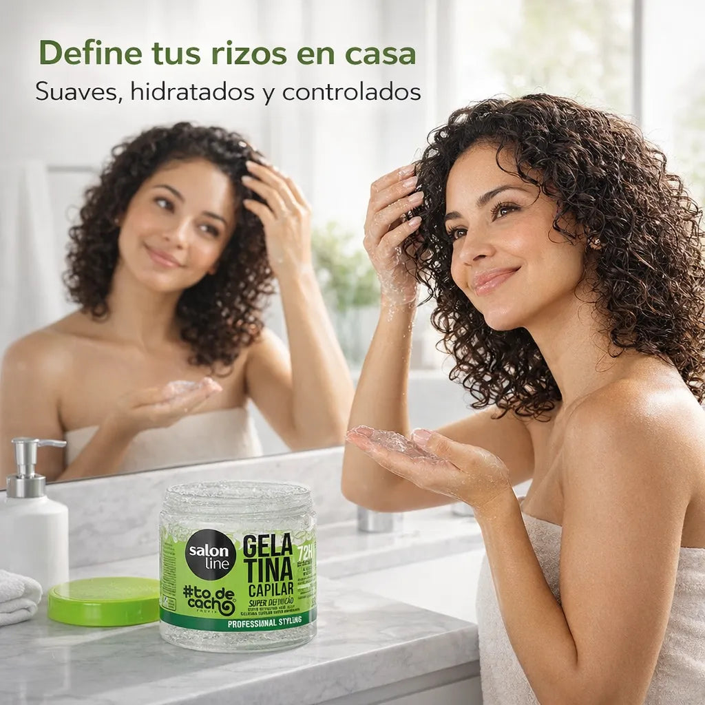 Salon Line – Gelatina Capilar Todecacho Super Definición para Rizos 550g | 1 kg