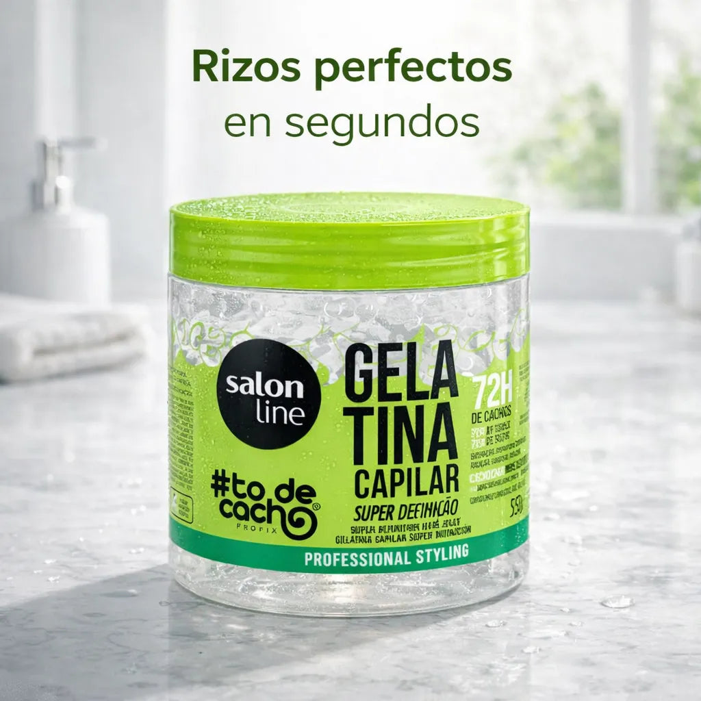 Salon Line – Gelatina Capilar Todecacho Super Definición para Rizos 550g | 1 kg