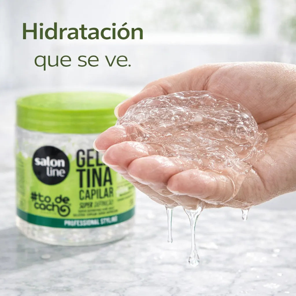 Salon Line – Gelatina Capilar Todecacho Super Definición para Rizos 550g | 1 kg